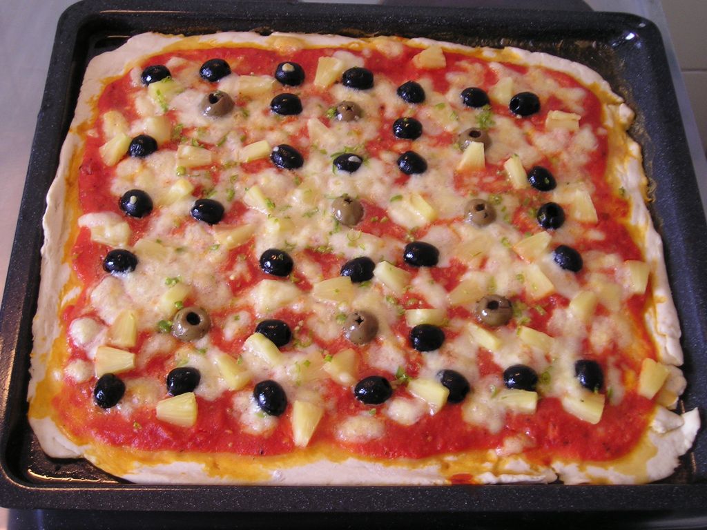 Recept: Pizza